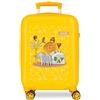 Enso Play All Day - Valigia da cabina gialla, 33 x 50 x 20 cm, rigida 2 kg, chiusura a combinazione laterale, in ABS, 2 kg, 33 l, bagaglio a mano, giallo, Taglia unica, Valigia cabina