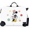 Disney Joumma Disney Minnie & Friends Valigia per bambini bianco 50 x 38 x 20 cm Rigido 1,8 kg Chiusura a combinazione laterale ABS 1,8 kg 38 L Bagaglio a mano, bianco, Taglia unica, Valigia per bambini