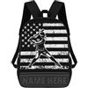 ASD Jewerly Sportivo personalizzato Softball giocatore zaino regalo, nome personalizzato Softball stampa Casual zaino per laptop Daypack borsa