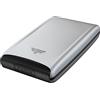 Tru Virtu® Porta carte di credito Ultra light Aluminium Case Silver I Porta carte di credito I Con protezione RFID-NFC I Portacarte in pregiato alluminio I Porta tessere I Slim Wallet