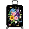MAYJOYDIY Protezione per bagagli, multicolore fiori, fiori colorati