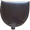 Lorenz Uomo Pelle Cavallo Scarpe Forma Vassoio Portamonete - Marrone Scuro, Medium