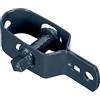 EMFA Tenditore rete metallica antracite 90 mm Ø14-10 pz | Lunghezza 90 mm, Perno Ø14, Acciaio zincato, Per filo di recinzione flessibile