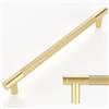 Amerdeco 10 Pezzi Maniglie per Mobili Oro Interasse 320 mm Lega di Zinco UK0040