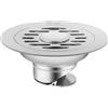 Zdprkqzvz Filtro per doccia in acciaio inox, inodore, scarico a pavimento, 10 cm, drenaggio rapido per case e hotel
