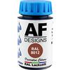 Alex Flittner Designs Vernice per vernice RAL 8012, colore rosso e marrone opaco, 50 ml, in legno, metallo, per mobili, bagno, vernice per ritocco