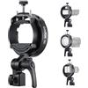 GODOX S3 Supporto Flash con Montaggio Bowens, Tipo S Speedlite Bracket