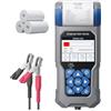 Kfwfuaee VDIAGTOOL BT600 - Tester per batterie da 6 V, 12 V, 24 V, controllo di avviamento e ricarica, display a colori, rotoli di carta termica inclusi
