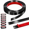 AnkekolyStar Modanature Decorative Autoadesive in Acciaio Inox, Larghezza 1-5 cm opzionale per pareti, soffitti, armadi, bordi delle piastrelle, camino, bordi dello specchio Lunghezza 6M