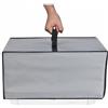 AF-WAN Copertura antipolvere antistatica impermeabile per stampante laser HP LaserJet MFP M140w/M110w Wireless/PANTUM P2502W/BP2309W (grigio argento)