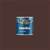 COLORIFICIO PARTENOPEO King Smalto Sopraffino a Solvente MAIOLICA,per ambienti marini e montani,per esterni ed interni,per ferro, legno, leghe leggere, lamiere zincate e muri,750ml (342 MARRONE CHIARO, 750ml)