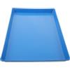 MAGICLULU Vassoio per Escrementi in Plastica Blu Leggero per Cani e Conigli, Vaschetta per Gabbia 44X29X3 CM Adatta a Cuccia Domestica