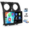 SIXWIN Autoradio Nissan Qashqai J10 2006-2016, Schermo Touch 9 IPS HD, Radio Auto con CarPlay senza Fili e Android Auto,Vi-Link, Bluetooth, FM RDS, DSP, USB,Supporto Volante e Telecamera