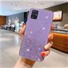 PAIX Custodia Compatibile con Samsung Galaxy A71 4G Cover Trasparente Brillantini Stellari Sottile Antiurto in TPU