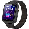 PTHTECHUS Smartwatch per Bambini, Telefono Smartwatch con Lettore Musicale Giochi SOS per Ragazzi e Ragazze Contapassi Fotocamera Orologio per Bambino 4-12 Anni Regalo, Nero