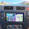 Loddery 2+32G Autoradio per Nissan Patrol 1997-2009 GU Y61 con Carplay Android Auto | Android 13 7 pollici TouchScreen Stereo Radio Lettore Multimediale con navigazione GPS MirrorLink FM RDS SWC Schermo diviso