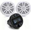 Liwogi Marine Radio da Barca Lettore MP3 Impermeabile con Casse | Radio AM/FM Ricevitore Stereo Marino per Barche, Yachts, Camper,LKW, Van, Golf Cart