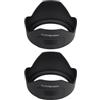 SG Store Paraluce PH-RBA Da 52 Mm 2 Pezzi Compatibile Con Pentax DA 18-55 Mm F/3.5-5.6
