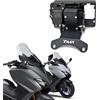 Wodpice Moto Parabrezza Staffa di Navigazione Caricatore USB di Montaggio Del Telefono Mobile Per TMAX 560 T-MAX 560 TECH MAX 2019 2020 TMAX 530 T-MAX 530 2017-2019