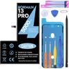 bokman Batteria per iPhone 13 Pro, 5000mAh con Kit di Riparazione