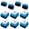 通用 10X Romer G Interruttori per Tastiera Meccanici Compatibile per Logitech G810 G910 G413 Pro Tastiere (Blu)