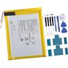 Limtula Universally PR-158098N 1200mAh Batteria Ricaricabile Design Sottile per Elettronica Portatile Dispositivi Palmari
