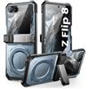 SUPCASE Cover per Samsung Galaxy Z Flip 8 con Supporto Magnetico