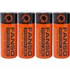 ELOKTHE Confezione da 4 batterie al litio ER18505M ER18505 3.6V 3500mAh Lisocl2 (non ricaricabili)