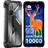 Blackview ROCK 3 Android 16 Smartphone Rugged con Telecamera Termica,10000mAh,108MP+50MP,6,78FHD+ 120Hz, IP68/IP69K,32GB+256GB/1TB, NFC/GPS,3 Anni Garanzia