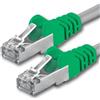 1aTTack.de 3 metri - Crossover CAT.5 CAT5 Câble réseau Ethernet cable Internet DSL Kabel Patchkabel CAT 5