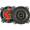 KICKER 51KSC404 Coaxial Speaker System, 2-Way Design, One (1) Pair, 4 (100mm) Polypropylene Woofer/Midrange, 1/2 (13mm) Silk-Dome Tweeters, 75 Watts RMS, 150 Watts Peak
