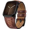 Fullmosa Cinturino per Apple Watch SE3 40mm 42mm Serie 11 10 Vera Pelle