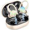 Matast Cuffie Bluetooth 5.4 Sport, Auricolari Bluetooth con 6D Bass Stereo, HiFi Cuffiette LED, In Ear Cancellazione Rumore ENC e 4 HD Mics