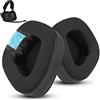Wzsipod Gel Cuscinetti a Auricolari per Corsair Void (Pro/Elite/v2)-Nero | per Corsair Void Pro/Elite/RGB/SE/USB/Void v2/Wireless,compatibile con Void Pro RGB, Void Elite RGB, Void Surround
