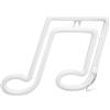 CFTGIW LED Neon Light Music Note Neon Night Light Concert Wigh Lamp Party W Impiccing Lampred G Lampred Musical Note Neonled Musica (Luce rossa)