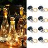 Apritsce Luci Solari Bottiglie, 8 Pezzi Tappo Luci LED Bottiglia, 2M 20LED Luci per Bottiglia, Luci Solari per Bottiglie Di Vetro per DIY, Natalizie, Halloween, Matrimonio