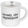 Villa d'Este Home Tivoli Tazzina caffè 90 ml in porcellana, ariete, S.P.Q.eRe Zodiaco
