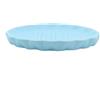 OISE ART STORE Trade Shop - Piatto Piattino Porta Sapone Saponetta Accessori Arredo Bagno Azzurro Decorata 79944 -