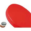 Generic Impermeabili Cuscini Rotondi per sedie da Esterno/Interno, Diametro 25/30/35/40/45/50/55/60cm,Antiscivolo,Cuscino Rotondo Sedia per Pranzo, Sgabello,Giardino, Ufficio lavabili(U13,30X30x5CM)