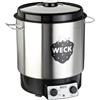 Weck WAT 25 Bollitore elettrico pastorizzatore in acciaio INOX 18/10, 1800 Watt, con timer, 230 Watt