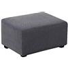 XGANGM Copri Pouf Elasticizzato Rettangolare Grande 80x60/90x60CM Copertura Ottomano Morbido Elasticizzata Fodera Pouf Panca Poggiapiedi Lavabile Copri Sgabello Poggiapiedi,#4,1Medium