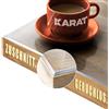 KARAT - Imperial Tovaglia trasparente opaca spessa per tavolo con bordo smussato - Compatibile con contatto alimentare - Pellicola protettiva trasparente opaca, protezione tavolo-50 x 90 cm