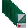 Jtnohx Fogli di Feltro Adesivo Tessuto Feltro Adesivo Pannolenci verde