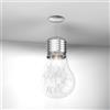 Top Light Sospensione A Lampadina Big Lamp 1 Luce Trasparente
