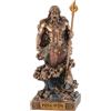 VOGLER Joh. Vogler GmbH Veronese - Statuetta in miniatura con dio greco Poseidono, dipinto a mano