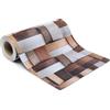 fashion home Pagano Tappeto Cucina Antiscivolo Lavabile in PVC 100%, Passatoia Gommata Antimacchia per Cucina e Ingresso, Runner Resistente all'Acqua, Colore Intreccio misure 51x240 cm