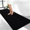 Linruione Tappetino da bagno in ciniglia di alta qualità, 50 x 120 cm, 1400 g/m² e 1,5 cm, extra spesso, per bagno, cucina e camera da letto, antiscivolo, assorbente e lavabile