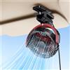NIFBANG Ventilatore con clip per auto, USB C, silenzioso, portatile, piccolo ventilatore a morsetto, regolabile a 360°, 3 livelli, potente ventilatore per auto, SUV, auto, camion, camper, pickup