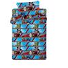 Disney Marvel Set completo lenzuola invernale pile coral fleece Avengers letto singolo INTIMOEGIDO