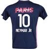 Generico Maglia da Calcio Neymar Jr 10 Ufficiale, Home, Blu Navy, Taglie da Adulto Ragazzo Bambino